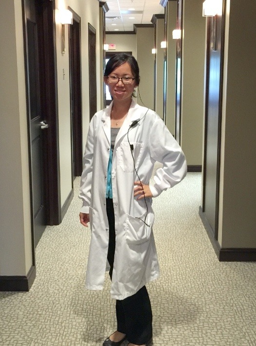Doctor Liu at the dental office