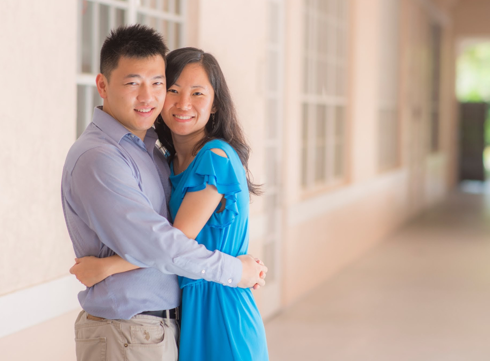 Doctor Liu and her husband