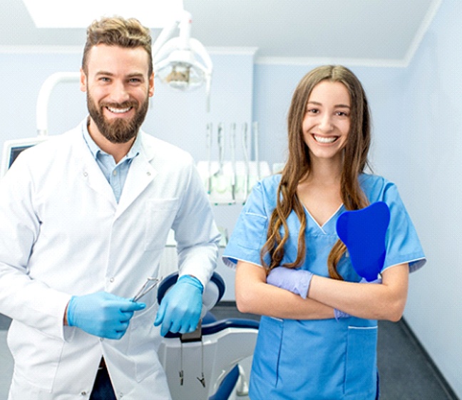 Dental team members in Dallas